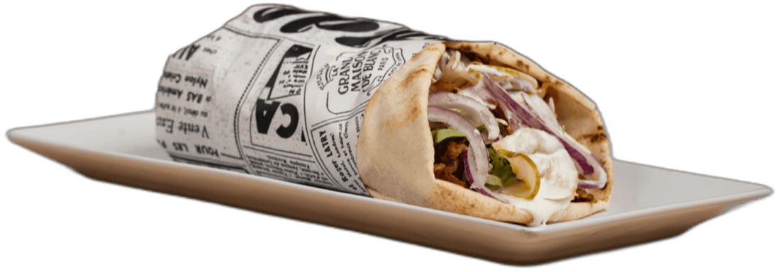 Smokey BBQ Chicken Gyro
